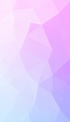 Obraz premium Abstract Pastel Geometric Background With Triangular Polygonal Pattern In Pink And Blue Tones.