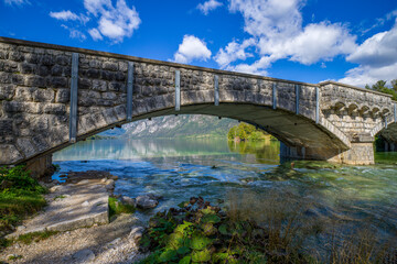 Fototapeta premium Bohinj See Slowenien - Bohinjsko jezero