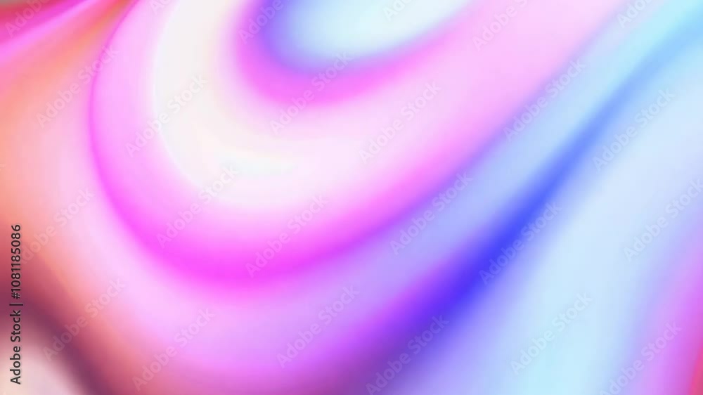 Poster soft chromatic aberration fluid gradient background in pastel hues generative ai