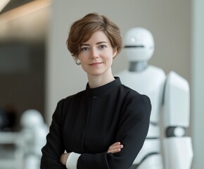 A business portrait of a business woman