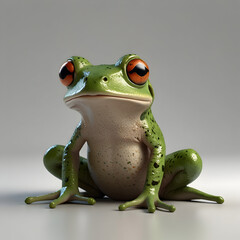 Obraz premium frog 3d