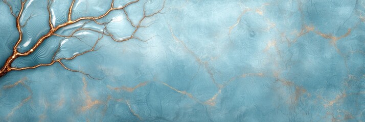 abstract marble texture with golden veins