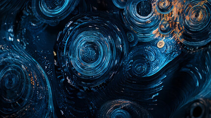 Encrypted enigma mesmerizing visual of data streams transformed into intricate patterns cybersecurity concept. Enigma. Illustration