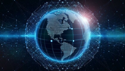 earth globe with code