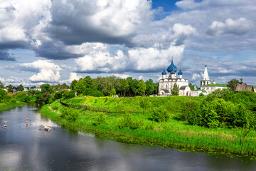 Suzdal, Vladimir region, Russia, Golden Ring: - The Suzdal Kremlin is the oldest part of the...