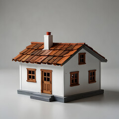 house with a roof
