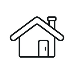 Home building icon vector design templates simple and modern