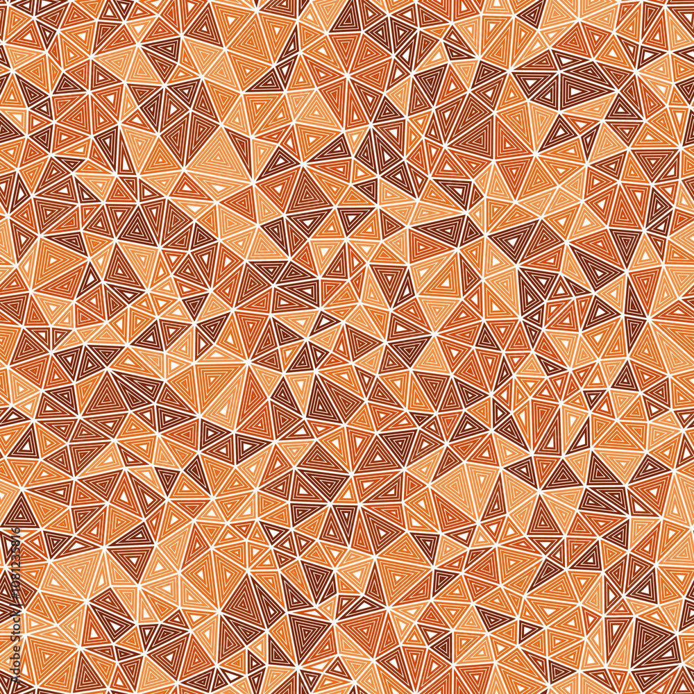 Aufkleber minimalistic triangles background. small shape size. multiple repeated inner triangles. mono tone st
