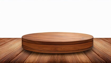 empty plate on wooden table