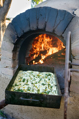 Mendoza, Argentina; 03-28-2023: Argentine's traditional food.