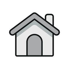 Home building icon vector design templates simple and modern