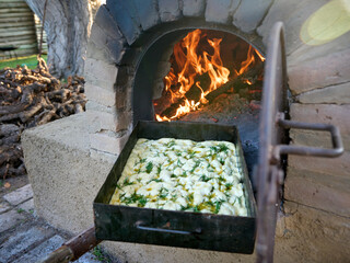 Mendoza, Argentina; 03-28-2023: Argentine's traditional food.