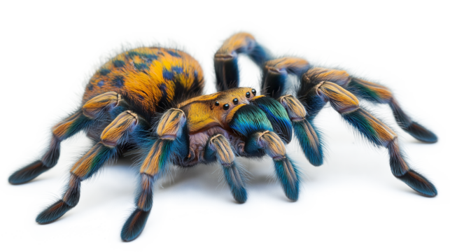 spider isolated on a white background