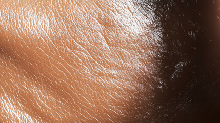 Naklejka premium close-up human skin background texture