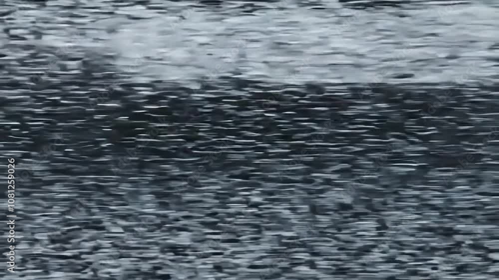 Poster Abstract Textured Surface Resembling Waves on a Dark Background Generative AI