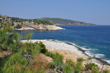 Rajskie widoki na greckiej wyspie Thassos  © Mateusz