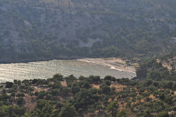 Rajskie widoki na greckiej wyspie Thassos 
