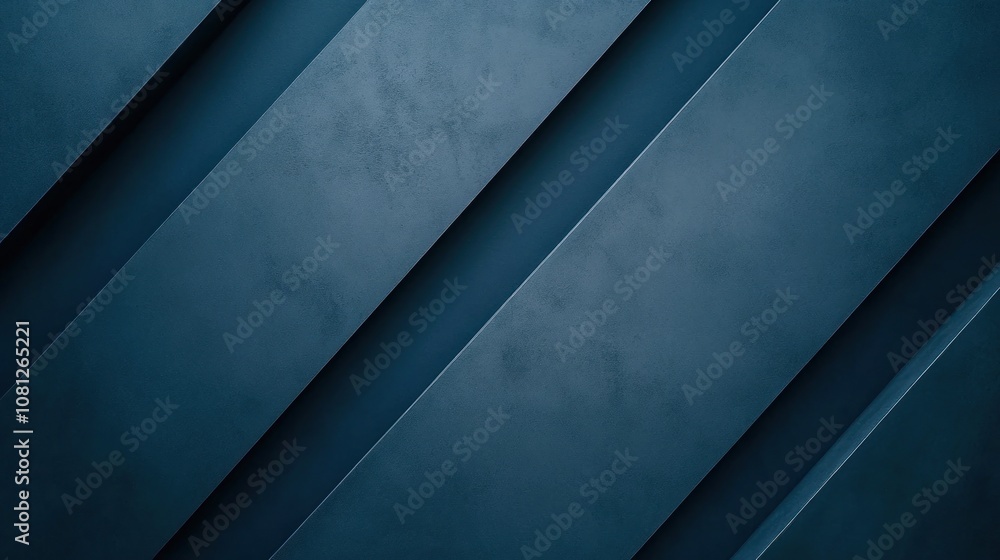 Poster abstract blue textured background with diagonal lines for design purposes.