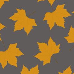 Autumn leaves vector pattern
Falling leaves pattern autumn, season, leaves icon