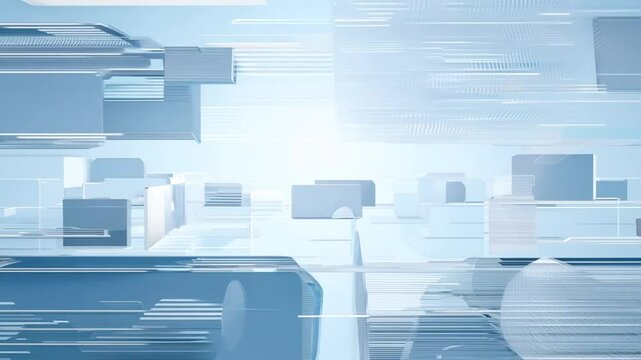 Modern Background Design for News and Info Presentations Generative AI