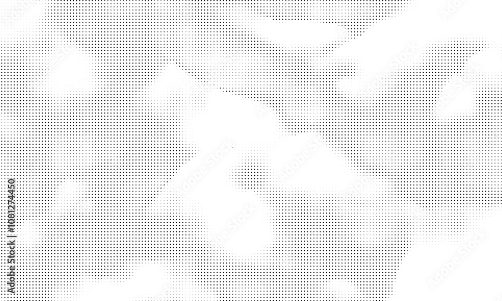 Poster abstract halftone with black and white gradient. grunge texture for blend effect, multiply and overl