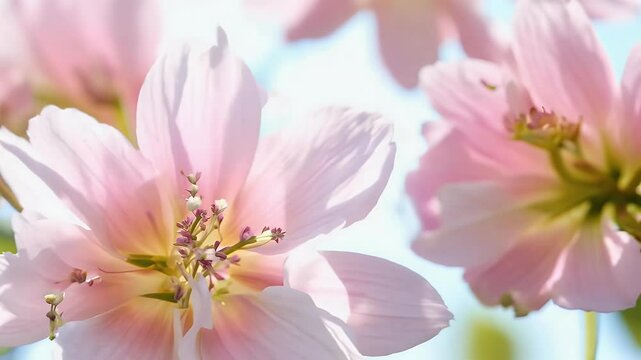 time lapse beautiful apricot tree blossoms opening spring close up shots capturing delicate flowers bloom perfect Easter seasonal floral backdrops