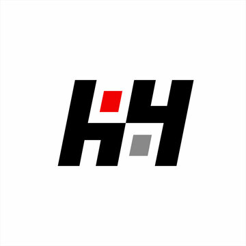 Design the letter HH or H4 logo with a chair concept.