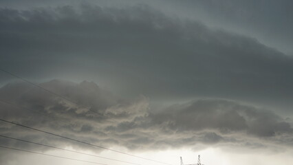 Obraz premium Storm clouds in the sky