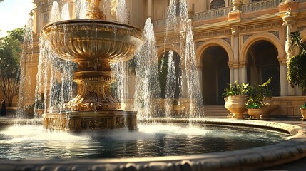 Majestic Palace of Versailles wallpaper, highlighting its elegant architectural beauty.