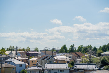 Fototapeta premium 東京通勤圏内の住宅地