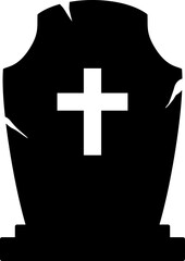 Grave Tombstone Silhouette