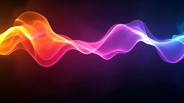Futuristic Digital Landscape: High-Speed Data Flow Through Neon Light Tunnel, Perfect for Tech Visuals Wallpaper High-resolution