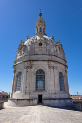 Basilica da Estrela (Royal Basilica and Convent of the Most Sacred Heart of Jesus, 1790). Lisbon, Portugal.