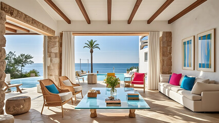 Mediterranean Island Seaview Holiday Home
