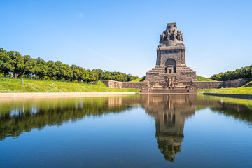 Völkerschlachtdenkmal, Leipzig, Sachsen, Deutschland 