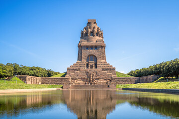 Völkerschlachtdenkmal, Leipzig, Sachsen, Deutschland 