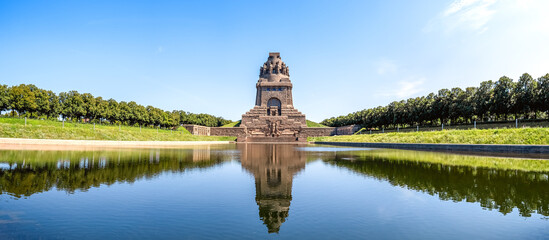 Völkerschlachtdenkmal, Leipzig, Sachsen, Deutschland 