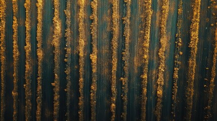 Fototapeta premium A large commercial farm with rows of corn and soybeans, LargeScale Farming, Expansive and organized