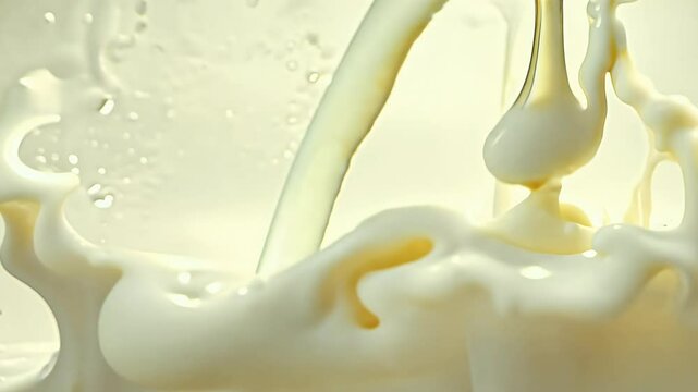 capturing smooth texture fluid liquid ultra high definition food related visuals cream splash splashing dripped background pouring stream drink white isolated dairy beverage fresh calcium breakfast