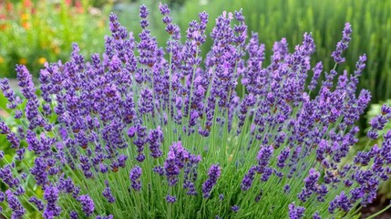 Fototapeta premium Vibrant Lavender Field in Bloom