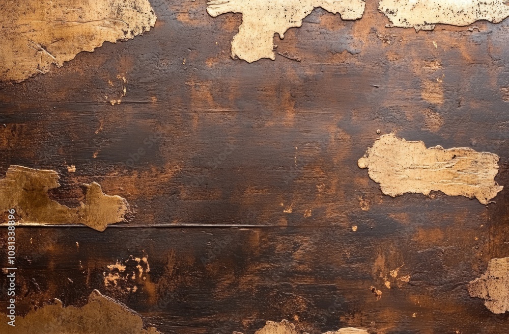 Poster exploring the unique beauty of textured surfaces a study in color and form