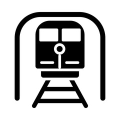 Fototapeta premium Train icon template