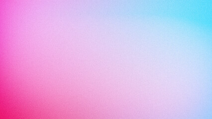 Abstract gradient featuring soft transitions of pink, lavender, and blue hues with a grainy texture, ideal for backgrounds, wallpapers, and creative designs