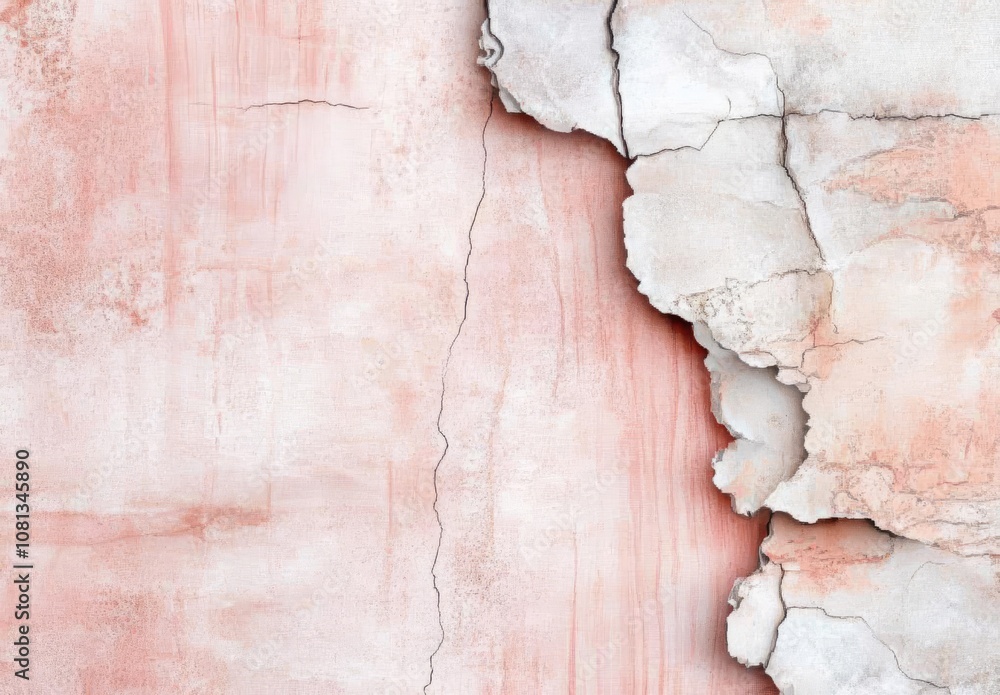 Poster cracked and weathered textured surface with rustic colors and patterns