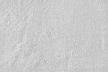Stucco plaster surface, brushstroke background, close up, macro texture of white painted cement, concrete wall texture. Wallpaper, backdrop, architecture design element