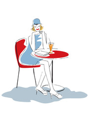 Woman to take a break