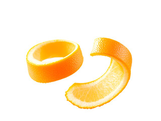 orange isolated on white