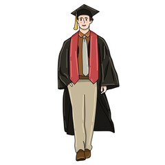 Graduation boy 
