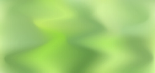 Abstract wavy bright green mesh gradient background. Vibrant light and dark striped nature grass color digital watercolor forest landscape for spring design, business concept, print