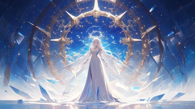 A mysterious ritual that enables one to transcend their earthly form and ascend to a higher realm unlocking their full potential as a celestial being.